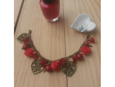 Bracelet Le bouquet de Saint-Valentin